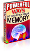 Thumbnail Powerful Ways to Sharpen Your Memory - plr, mrr