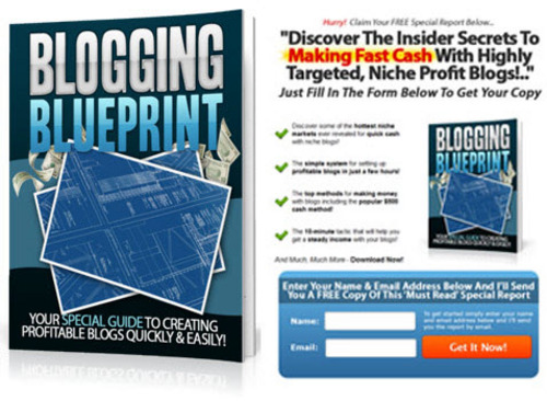Product picture Blogging Blueprint - Ebook with MRR/Giveaway Rights