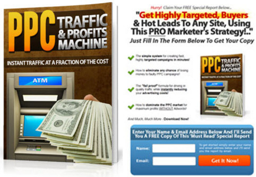 Product picture PPC Traffic and Profits Machine MRR/ Giveaway Rights