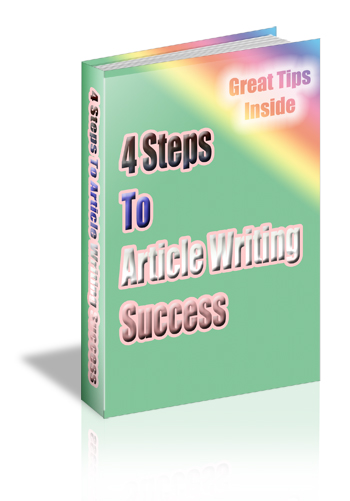 Product picture 4 Steps to Article Writing Success with MRR
