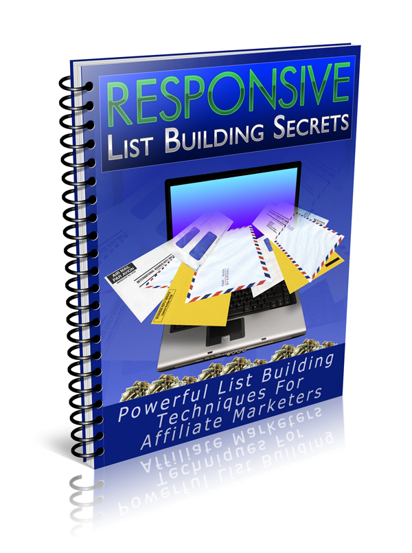 Product picture Responsive List Building Secrets with PLR