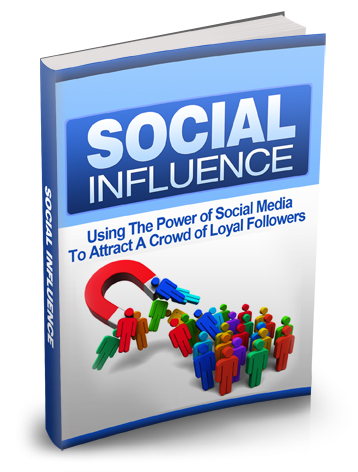 Product picture Social Influence with MRR/Giveaway Rights