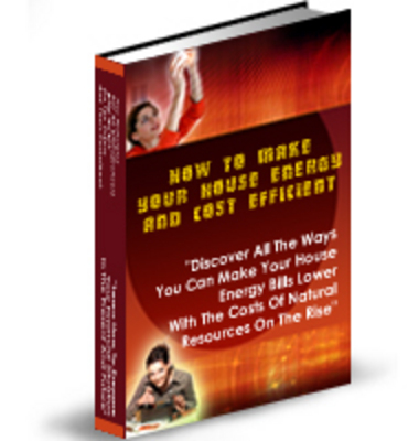 Product picture Make Your House Energy And Cost Efficient eBook - PLR, MRR