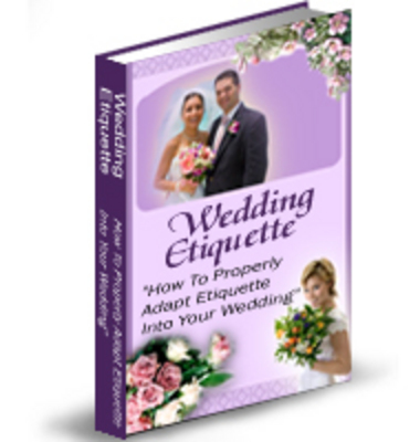 Product picture Wedding Etiquettes 101 ebook - plr, mrr