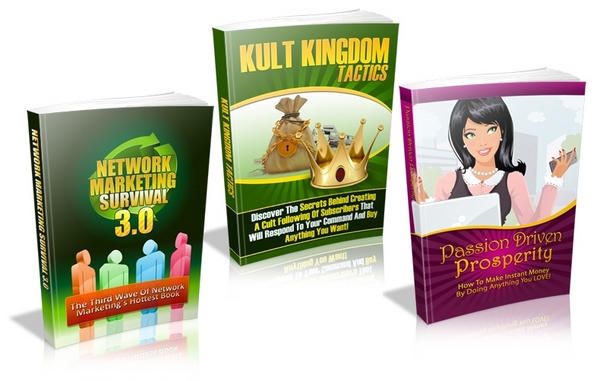 Product picture No Restriction PLR Pack - 3 PLR eBooks