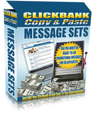 Product picture  ClickBank Affiliate Message Sets - PLR