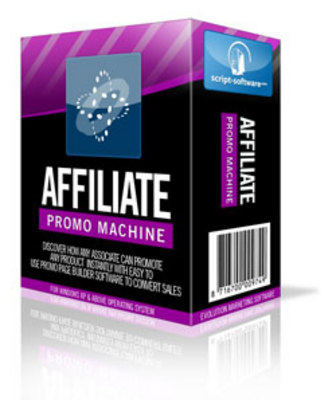 Product picture Affiliate Promo Machine Software - PLR, MRR
