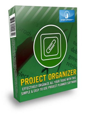 Product picture Project Organizer Software - MRR, PLR