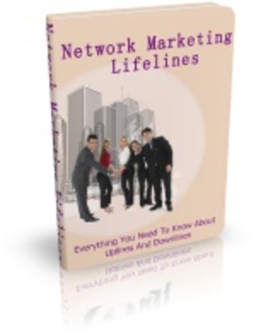 Product picture Network Marketing Lifelines with Mrr/Giveaway rights