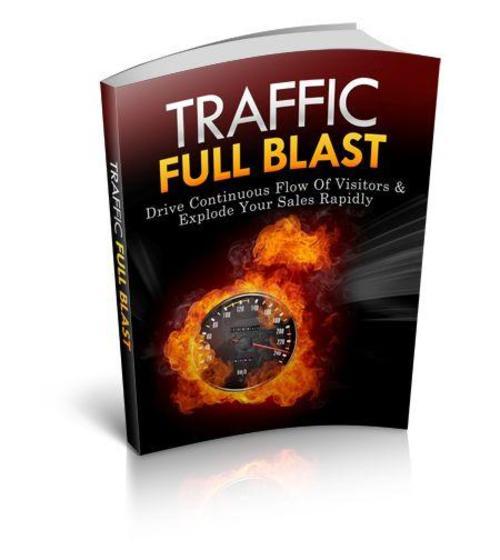 Product picture Traffic Full Blast Mrr Ebook