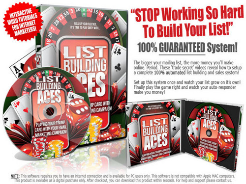 Product picture List Building Aces Video Course with MRR