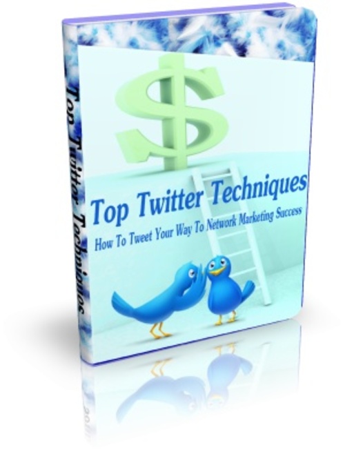 Product picture Top Twitter Techniques with MRR