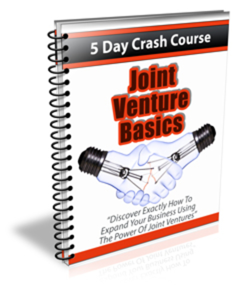 Product picture Joint Venture Basics with PLR