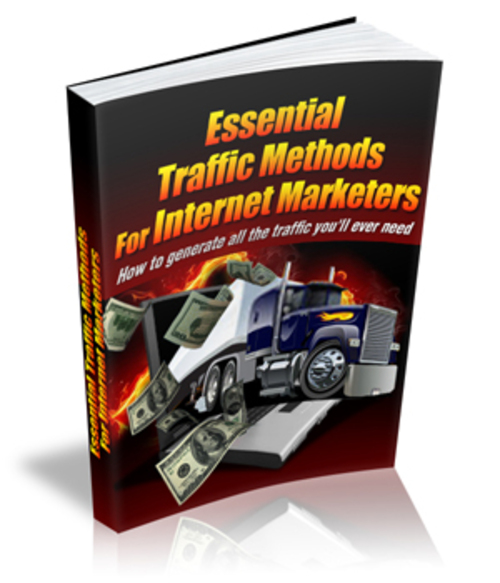 Product picture Essential Traffic Methods For Internet Marketers with MRR
