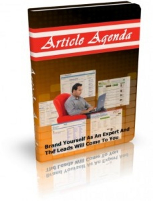 Product picture Article Agenda - eBook with MRR 