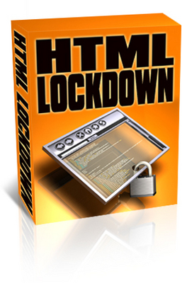 Product picture *NEW*Html Lockdown Software with PLR